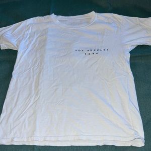 White LA t-shirt